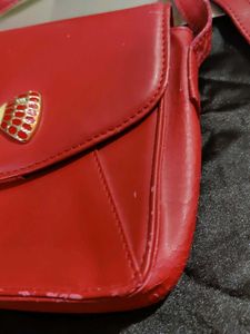 Red Sling Bag