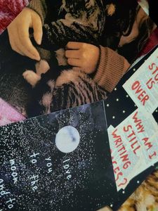 Set of Three aesthetic Bookmarks/ wall stickers