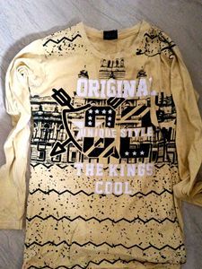 Vintage Graphic Print Long Sleeve Tee