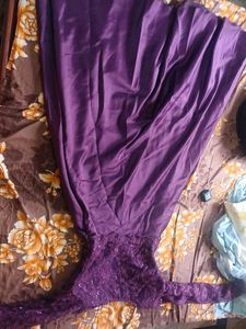 Elegant Purple Gown