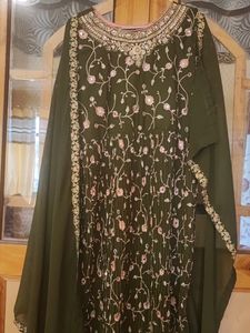 Mehendi Special Aaliya Cut 3 Piece Suit