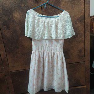 Light Pink Really Pretty Floral Mini Dress ✨
