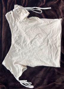 Floral White Top - Dazzlin