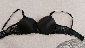Black Lace Bra