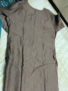 Elegant Vertician  Brown Kurta