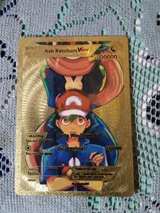 Pokemon Gold Card