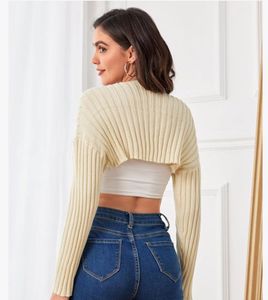 Cropped Knit Shrug