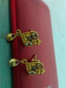 New Enameled Ear Stud