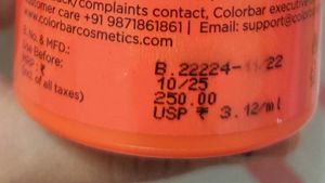 Colorbar Nail Enamel Remover