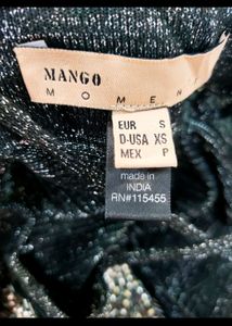 MANGO Embellished Top