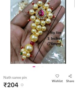 Nath Saree Pin