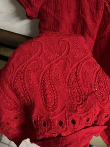 Red Chicken Kari Kurta