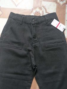 Black Wide Leg Forever 21 Pants