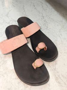 Pink Toe Ring Sandals