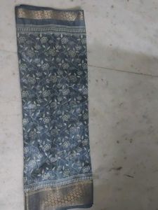 New saree with attached blouse piece 👌