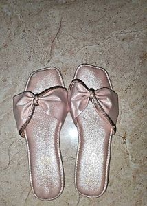Pink Bow Flats