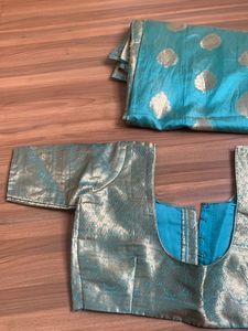 A Saree With Blouse (size-XL)