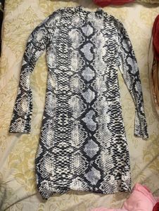 Snake Pattern Dress