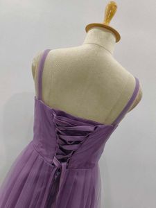 purple gown