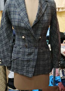 Checkered Blazer - Stylish &amp; Chic