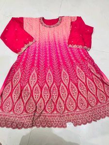 Elegant Pink Embroidered Salwar Suit