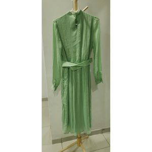 Classy &amp; Elegant Accordion Pleated Dress