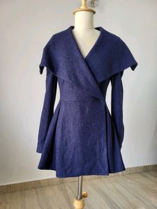 Elegant Blue Coat , Length 30 Inches