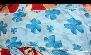 New/Unused Floral Printed Gown With Dupatta