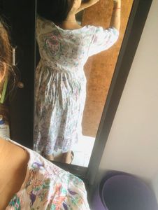 Floral Print Midi Dress