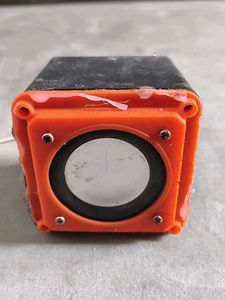 Orange Square Speaker