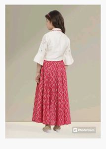 Girls' Pink &amp; White Dress Set of Bitiya by bham