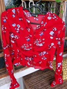 Floral Print Blouse