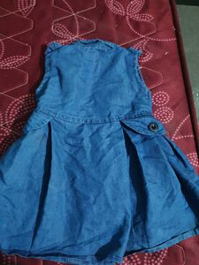 Cute Denim Look Dress