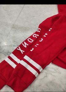 Red Brooklyn Hoodie &amp; Sweatpants Set