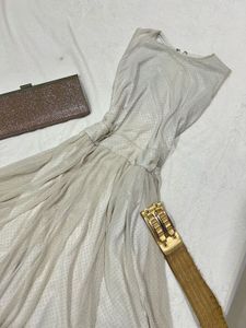 Off White Mini Y2k dress