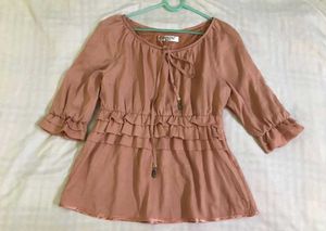 Peach Stretchy Top 36 And 38