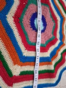 Colorful Crochet Rug