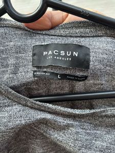 Gray Long Sleeve T-Shirt