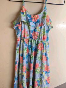 Flower Mini Dress