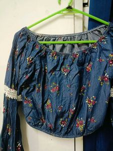 Blue Beautiful Top