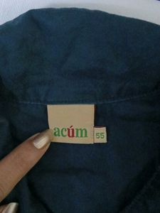 Dark Blue Shirt with Pockets