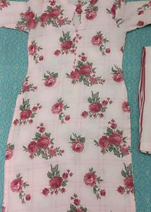 Beautiful Pure Cotton Kurti Set