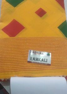 New Soft Chiffon Saree Haldi Function Special