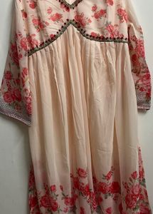 New Floral Print Kurta