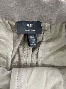 H&amp;M BEIGE OLD MONEY TROUSER