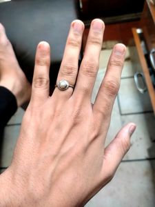 Opel Ring Pure Silver 925 (Wt: 2.42gm)