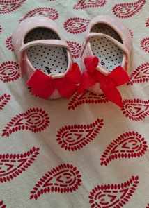 Set Of Cute Baby Girl Shoes For 6 To 9 Months
