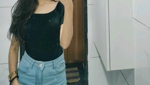 Elegant Black Square Neck Top