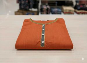Elegant Orange Kurta