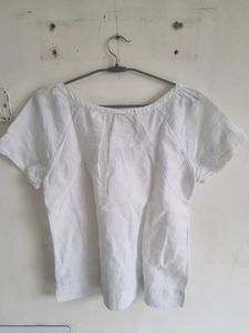 White Cute Tee